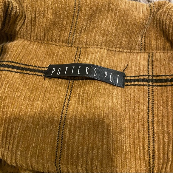 Potter's Pot Open-Front Corduroy Cardigan Jacket - Picture 3 of 7